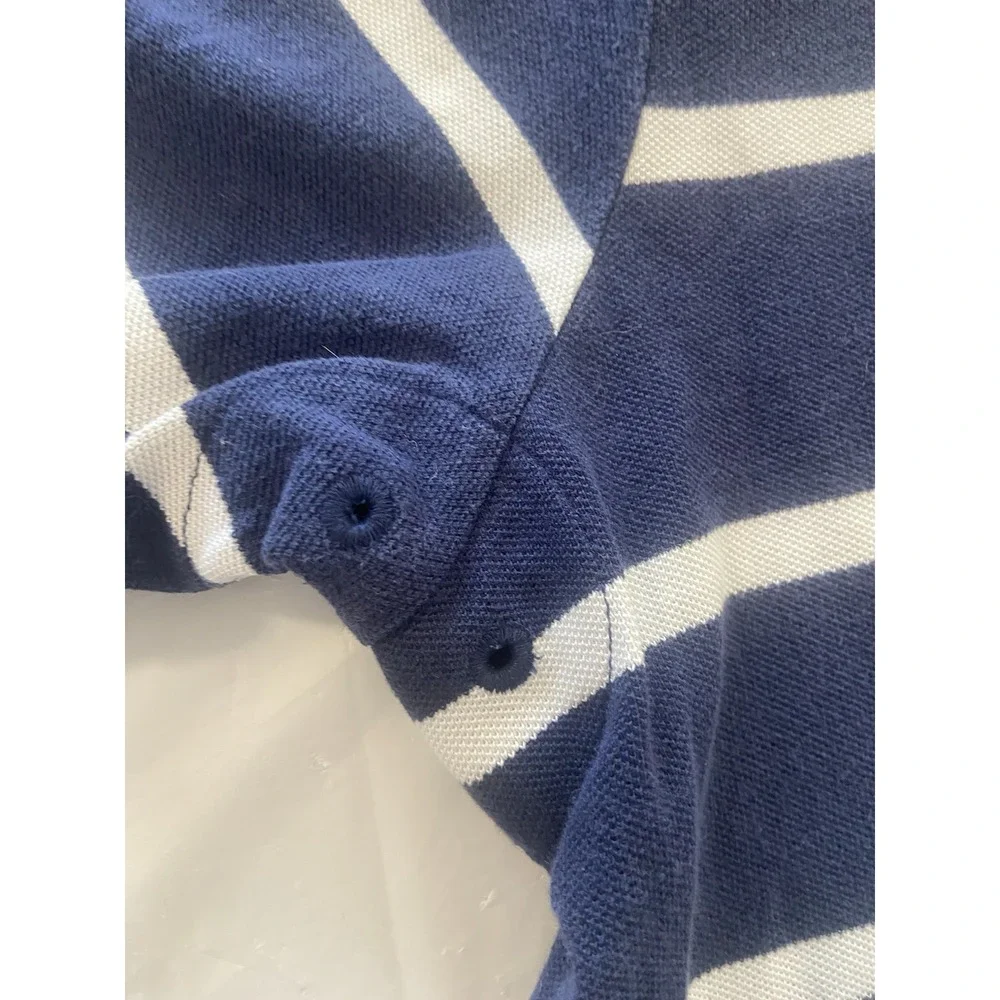 Vintage Ralph Lauren Polo Denim Collar 3-Button‎ Breathable Golf Shirt -Size 2XL